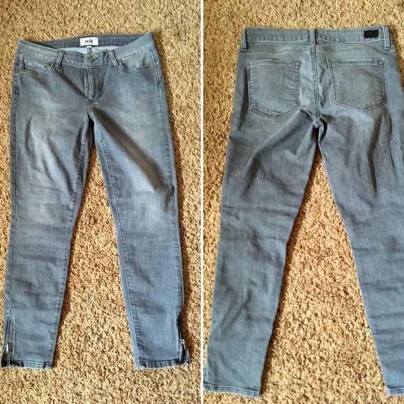 Denim, working zipper on ankles - Picture 2 of 4